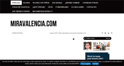 Desktop Screenshot of miravalencia.com